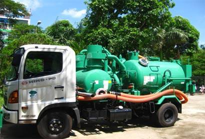 Hút bể phốt tại đống đa